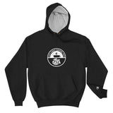 "First Coffee, Then Data" Champion Tech Hoodie