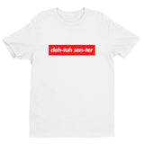 "deh-tuh sen-ter" Short Sleeve Tech Tee