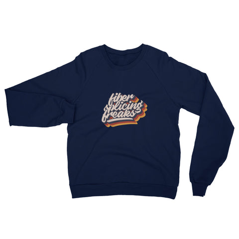 "fiber splicing freaks" California Fleece Crew Neck Tech Sweatshirt