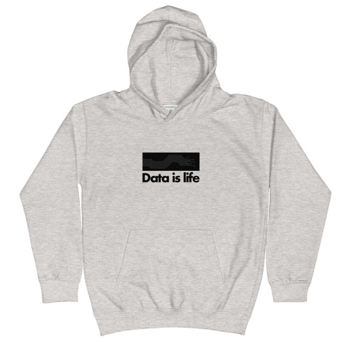 "Data is Life" - Kids Tech Hoodie