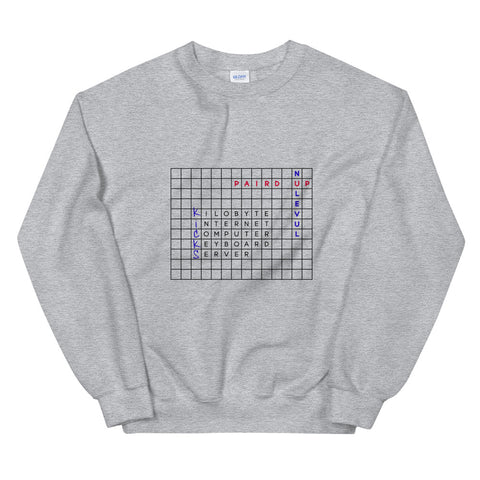 NULEVUL/Paird Up Crewneck